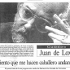 Entrevista con motivo del pregn en fiestas populares (1993).
